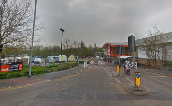 Parking at B&Q Cambridge