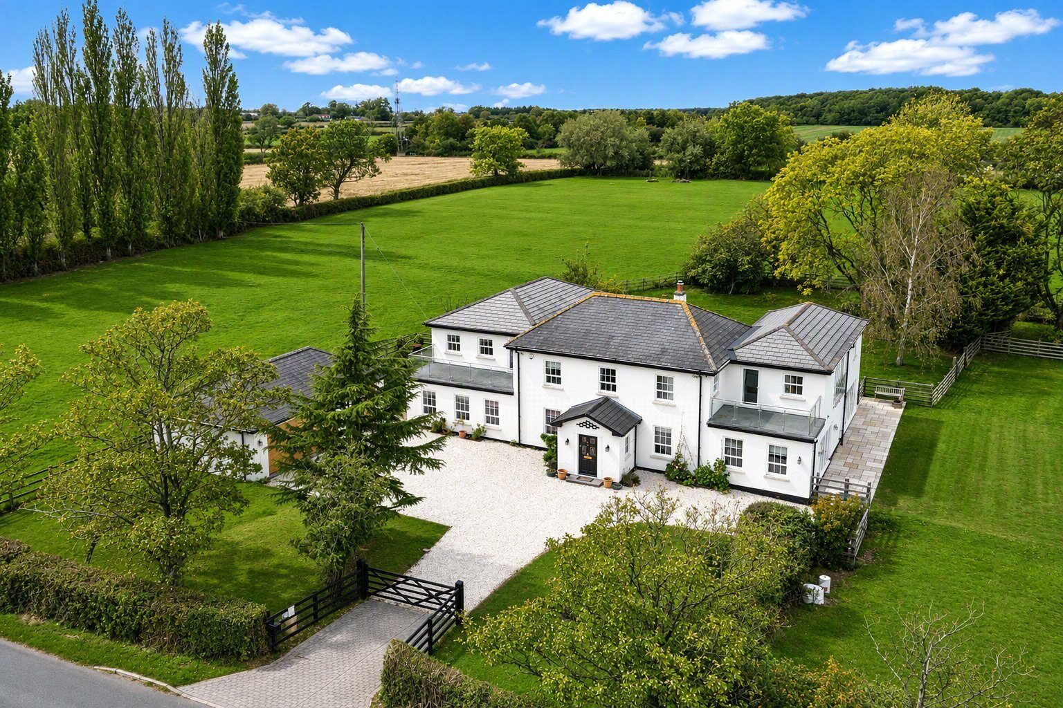 Detached house with outbuildings, Nottingham