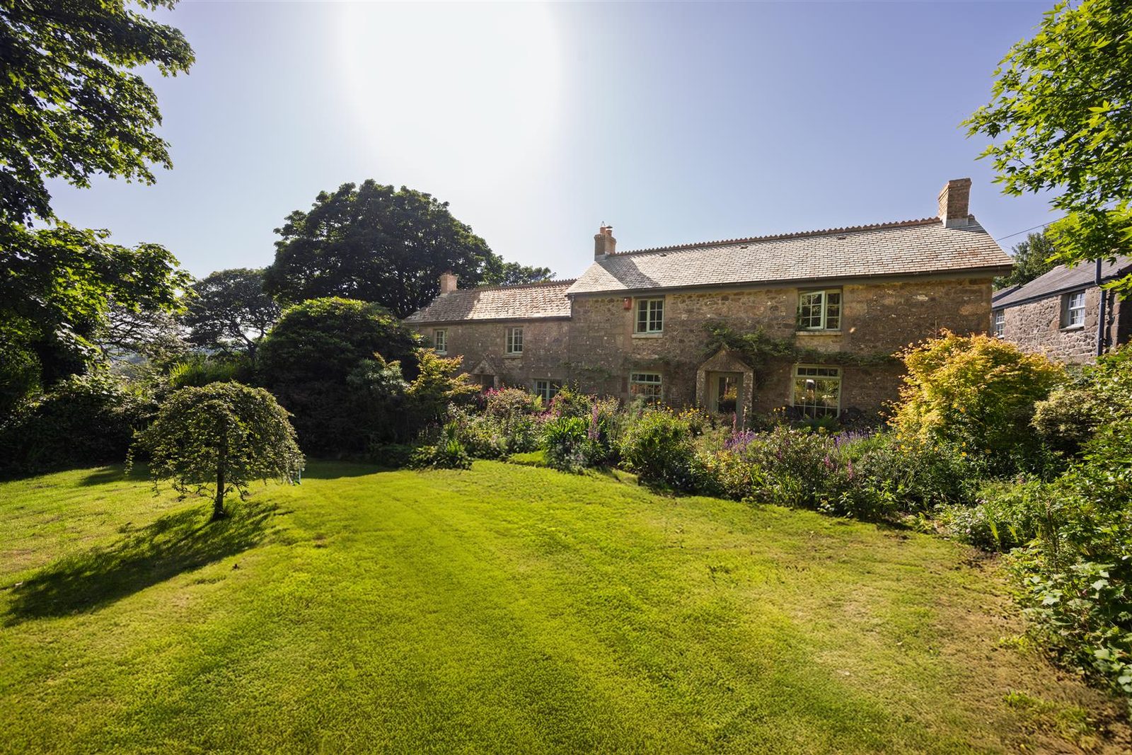 Farmhouse with paddocks in Treskillard Rural Redruth