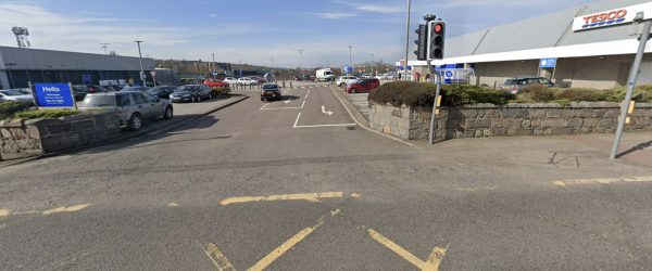 Parking at Aberdeen South Tesco, AB12