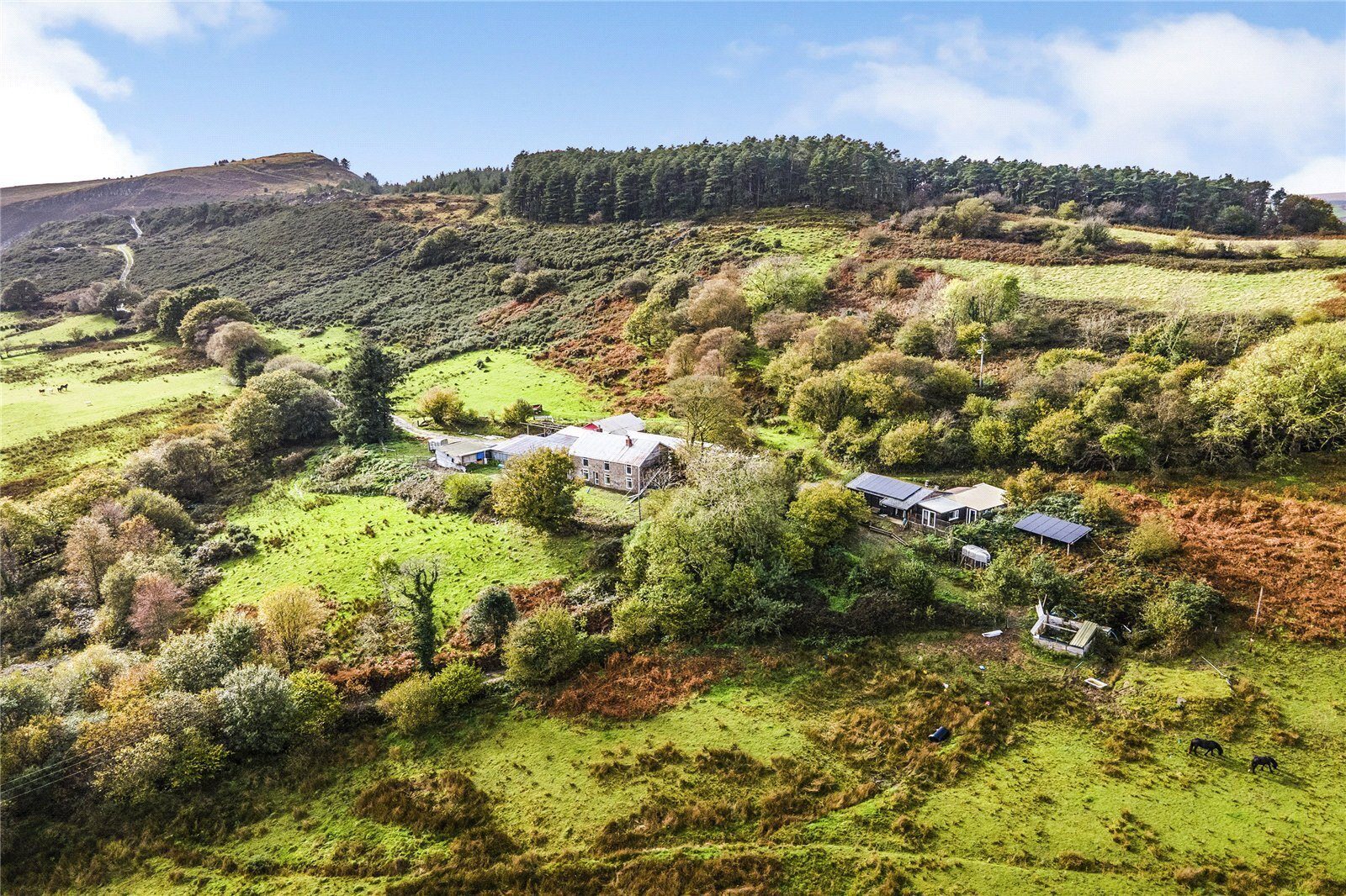 Detached house with outbuildings in Neath Port Talbo