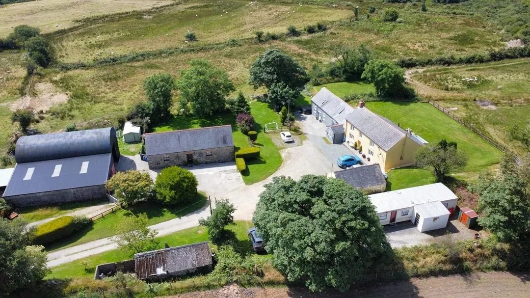 Smallholding with outbuildings, Clynderwen