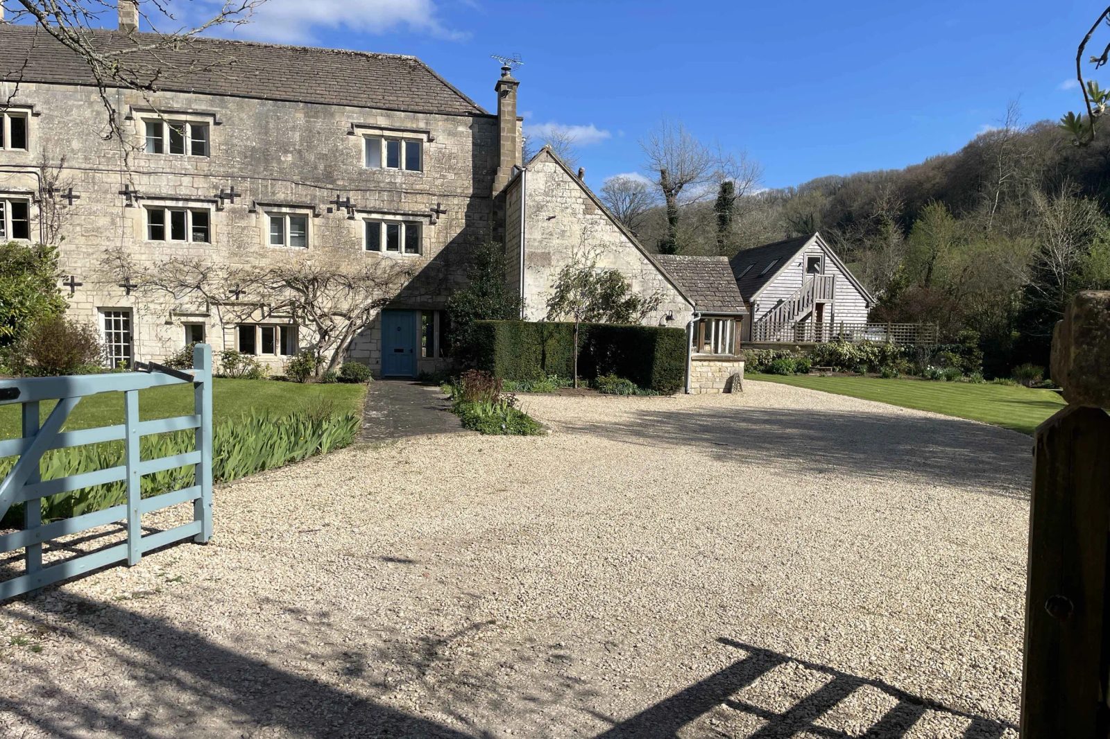 Grade II listed semi-detached house in Stroud