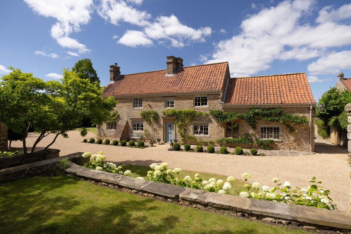Country house with outbuildings in York