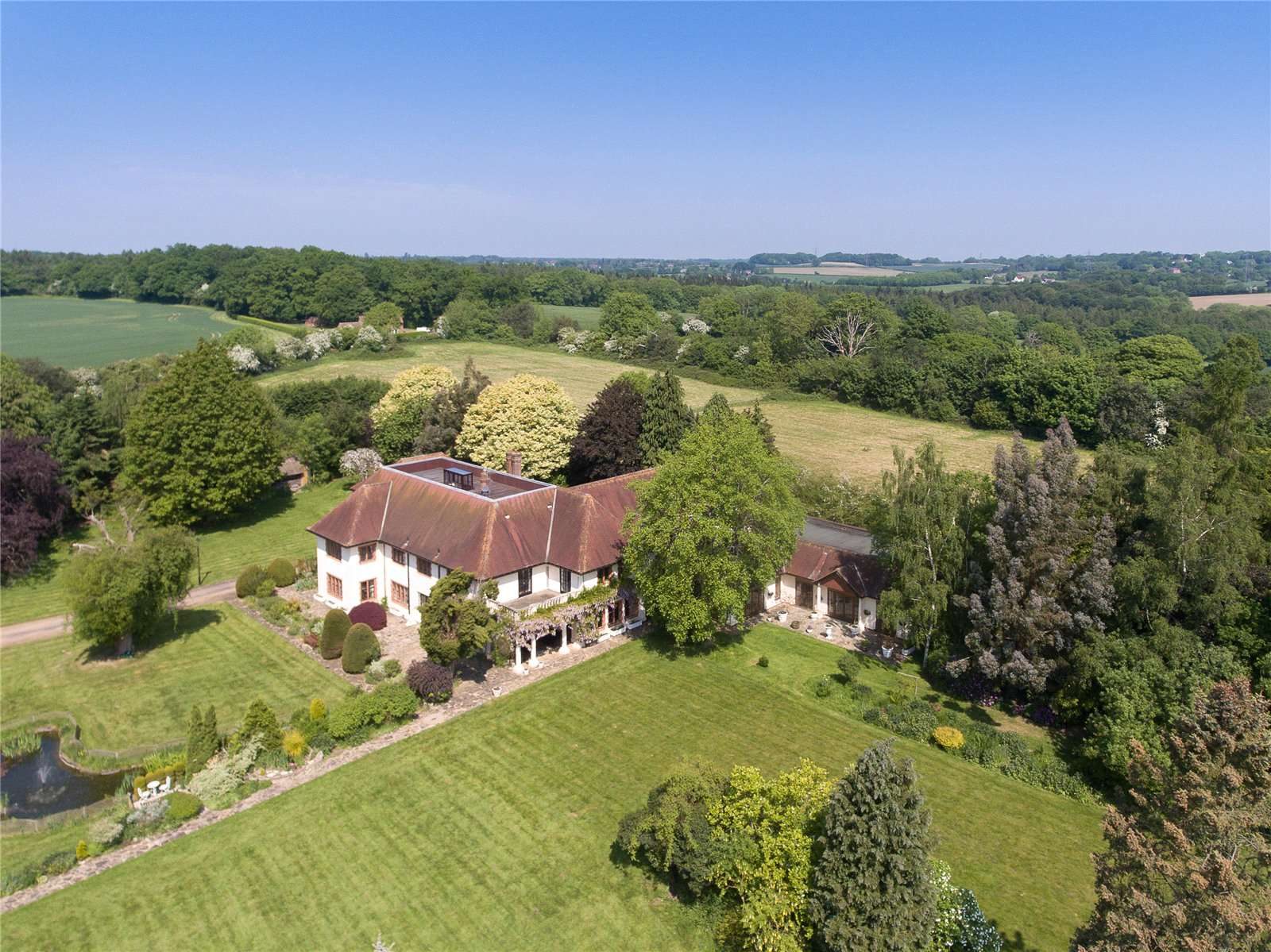 Mansion with outbuildings in Beaconsfield