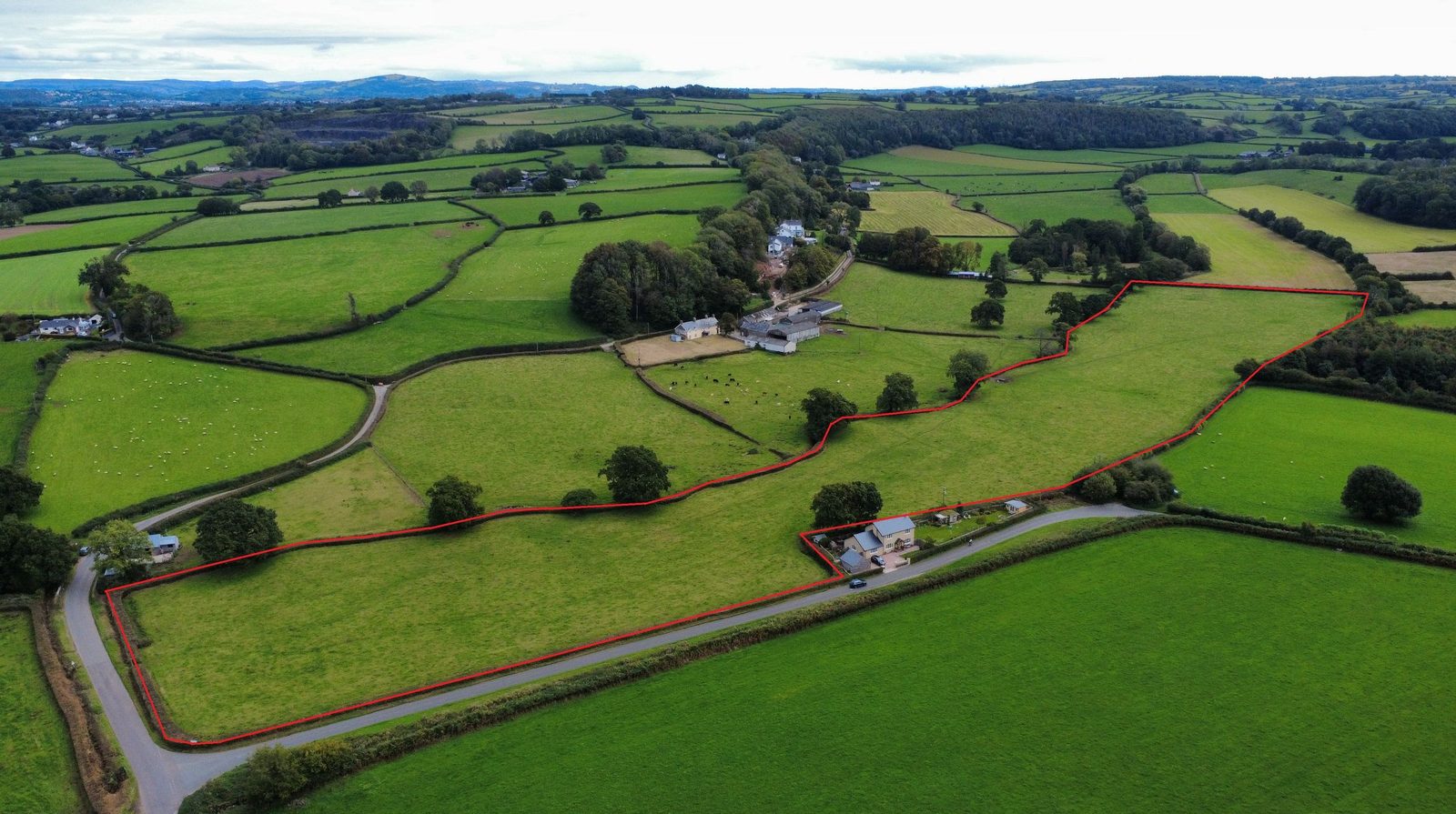 Land with outbuildings in Cowbridge