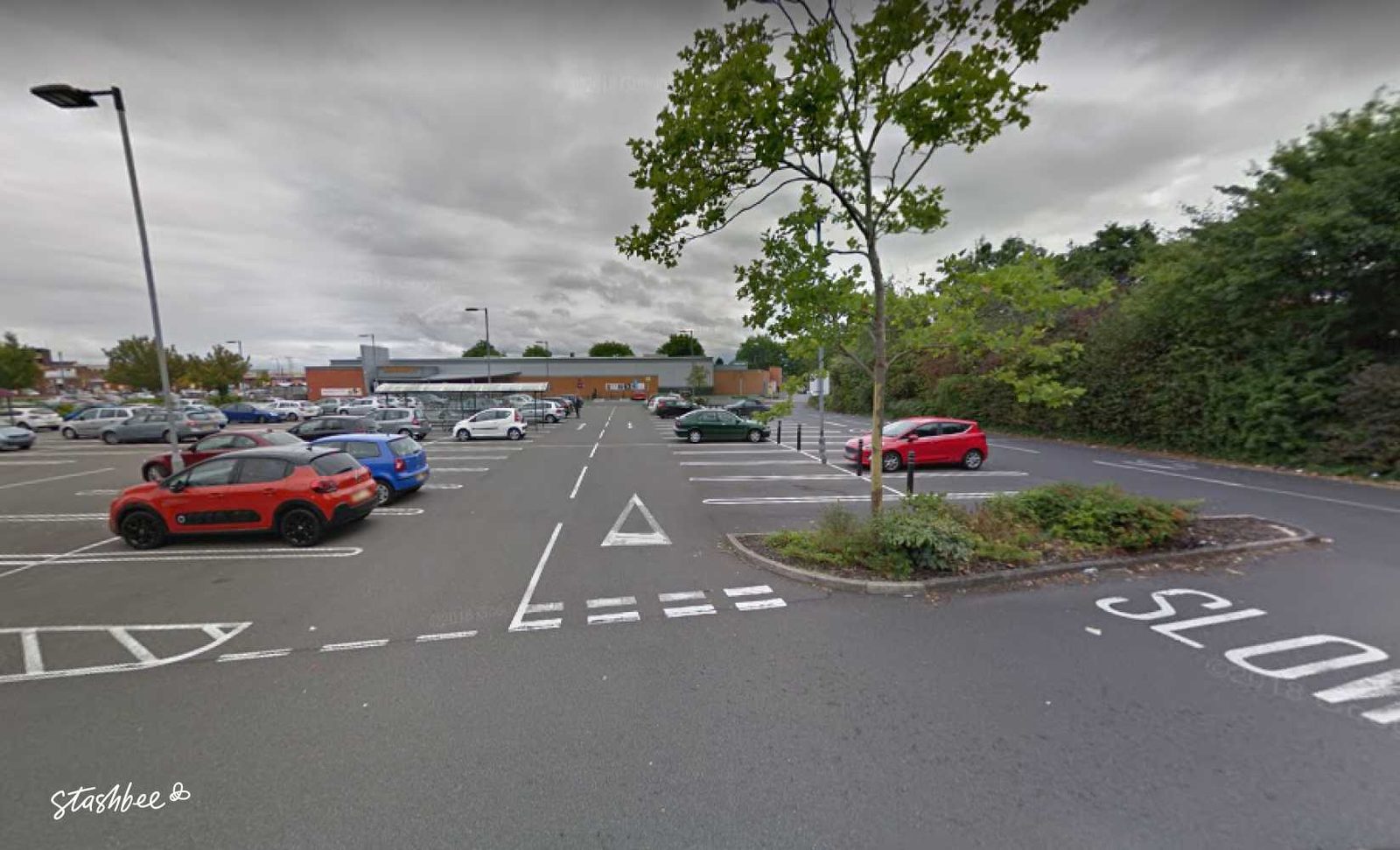 Parking at Sainsbury's Birmingham, Northfield