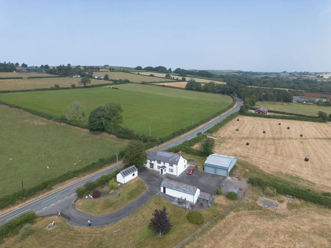 Smallholding with outbuildings in Boncath