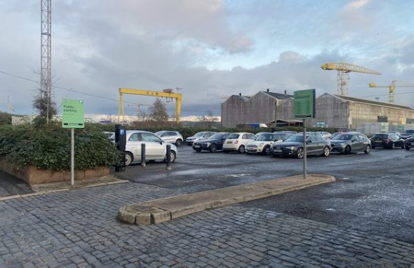 Parking at Titanic Quarter, Queens Road BT3
