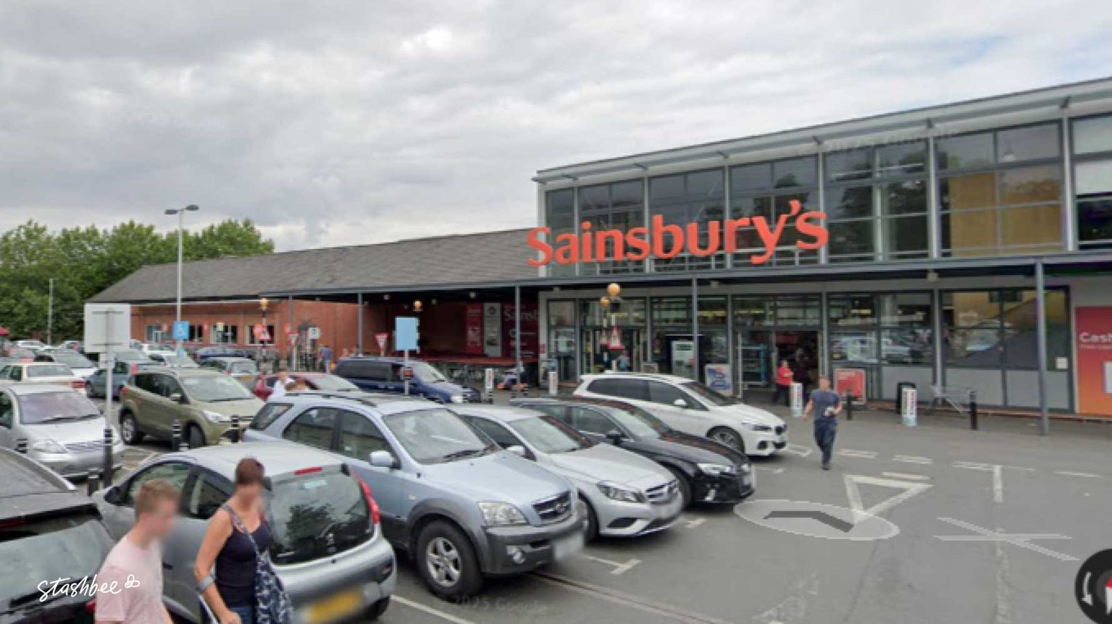 Parking at Sainsbury's Stroud