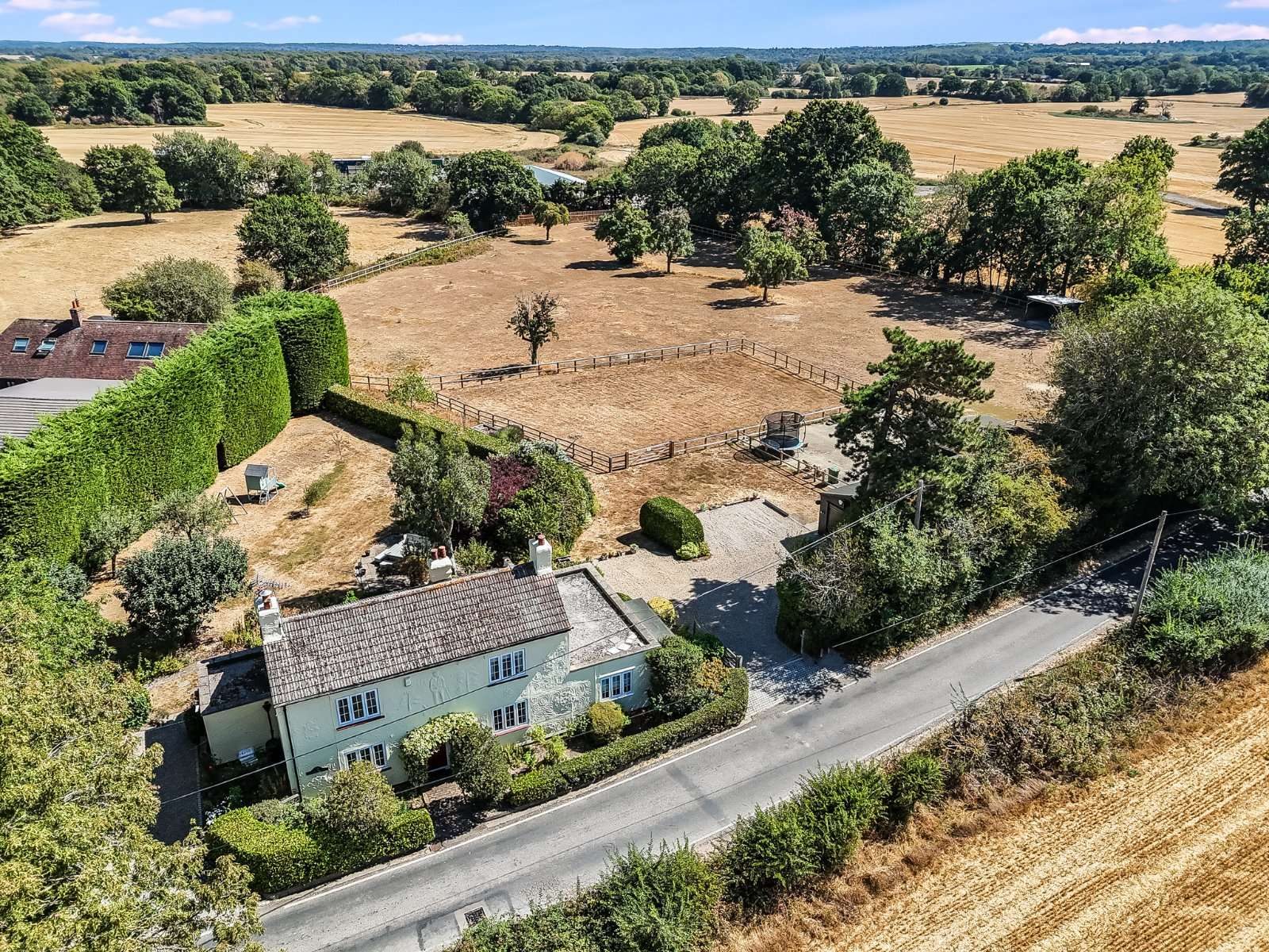 Farmhouse with outbuildings, Brentwood