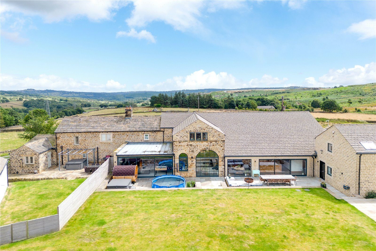 Grade II listed barn conversion, Shipley