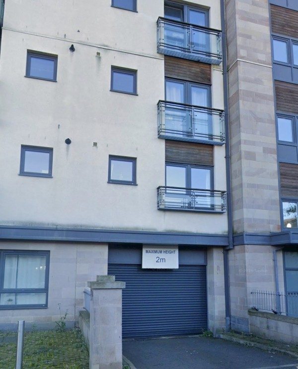 Parking on W Tollcross, EH3