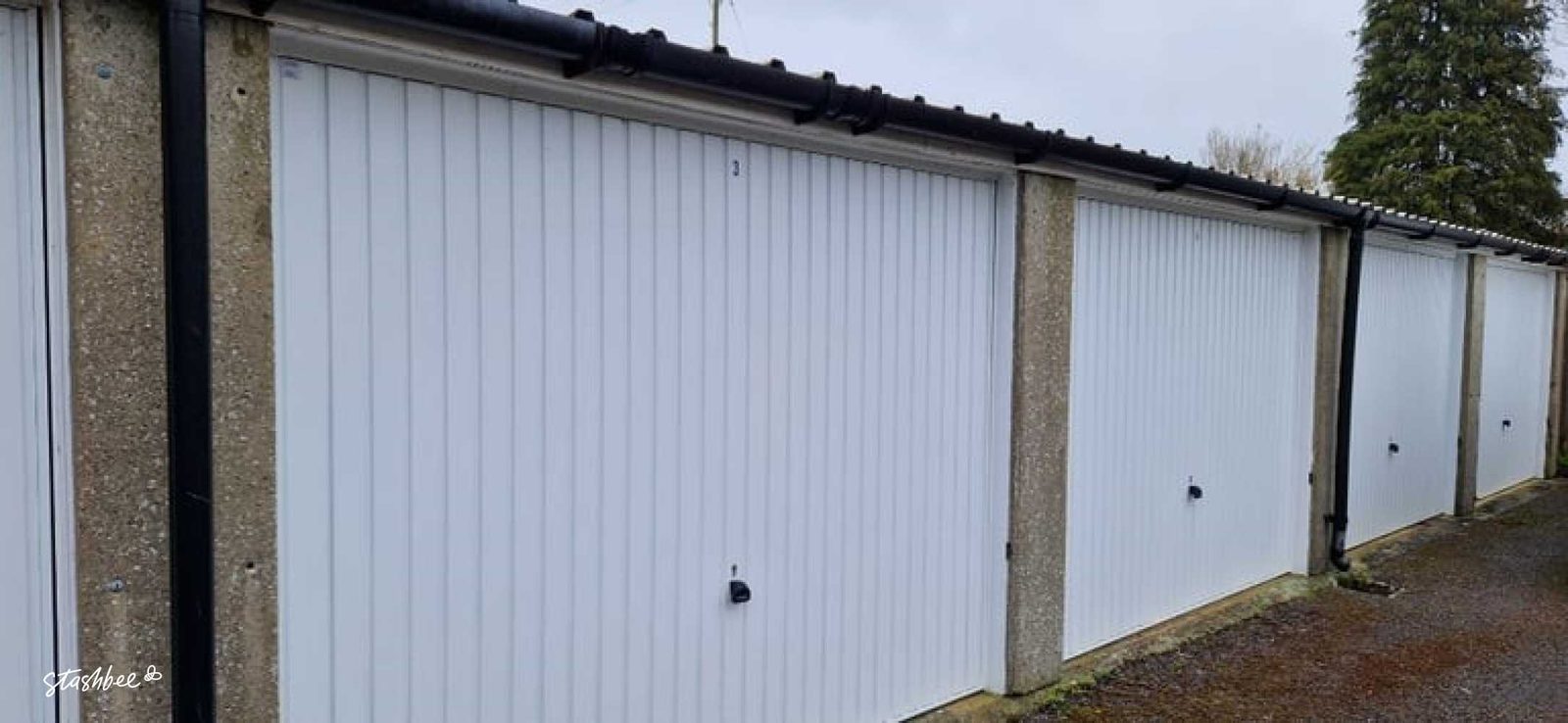 Lock-up Garage to Rent on River View (r/o House 1), Froxfield, Marlborough