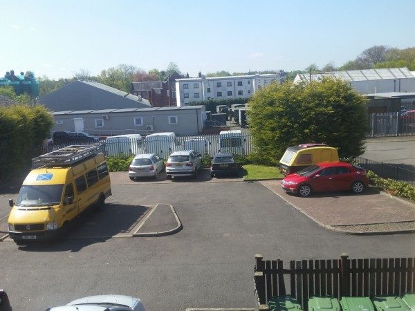 Parking on Malloch Street, G20