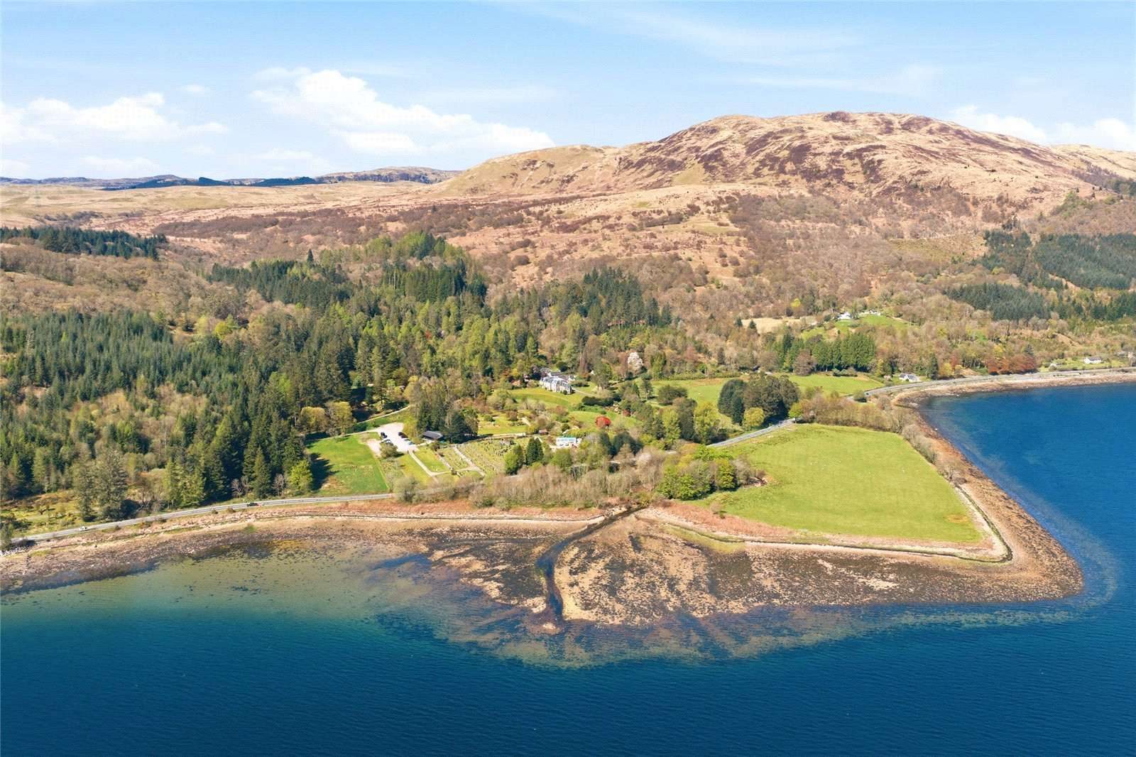 Country house with outbuildings, Argyll and Bute