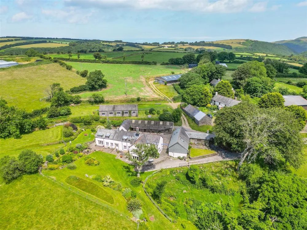 Period farmhouse, Lynton