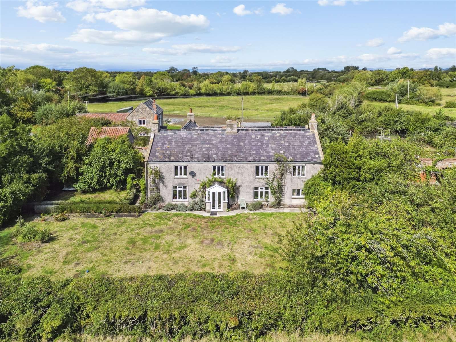 North Somerset: farmhouse with paddocks