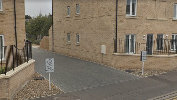 Parking at Sorrento Hotel, Blinco Grove, CB1