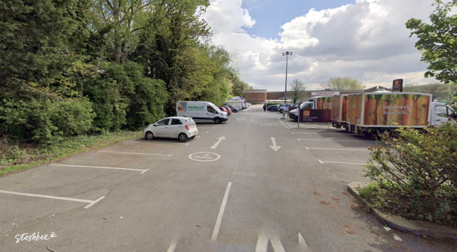Parking at Sainsbury's Chichester