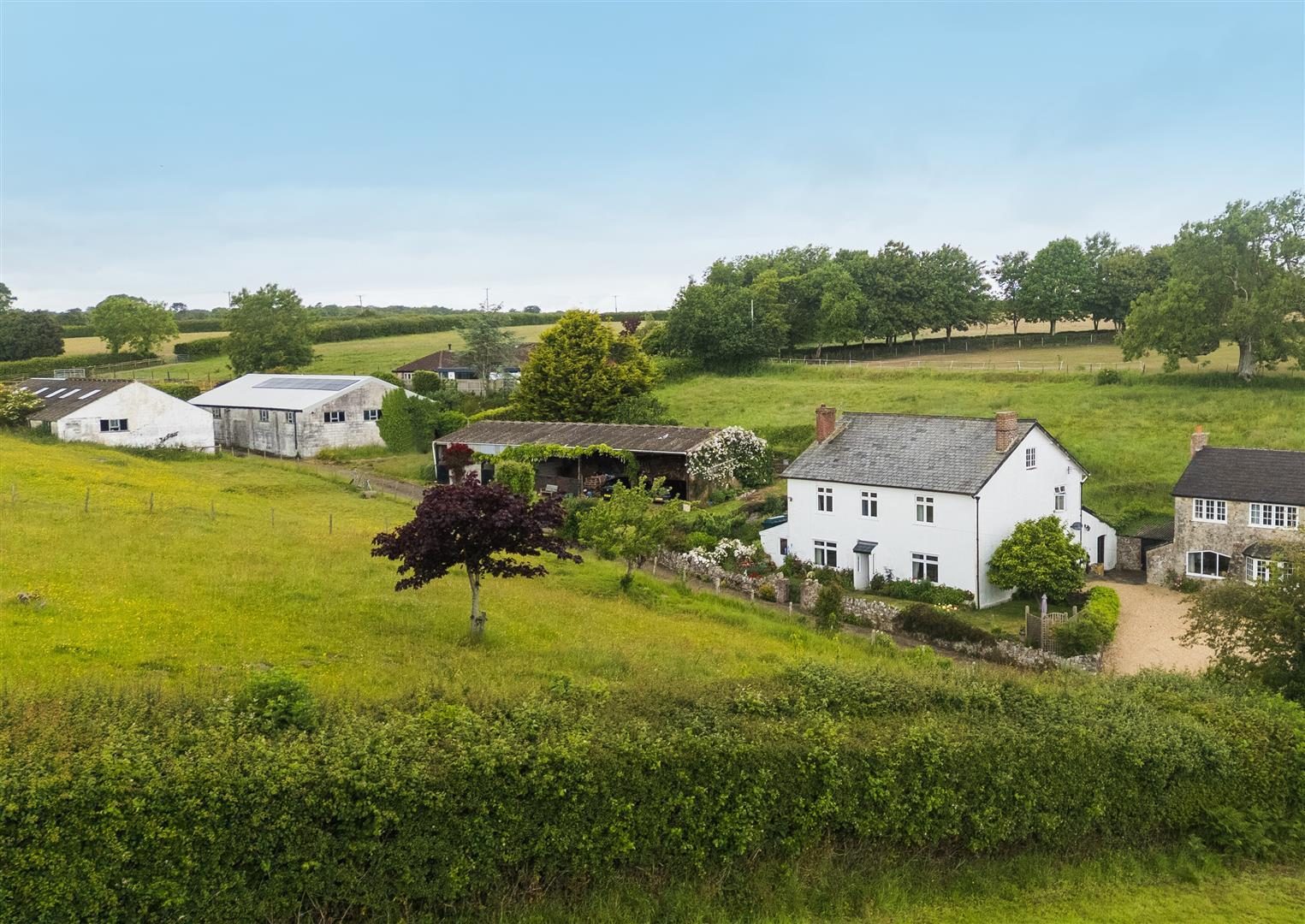 Farmhouse with a pool in Seaton