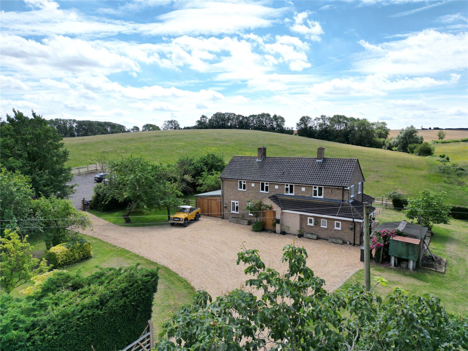 Farmhouse with outbuildings, Huntingdon
