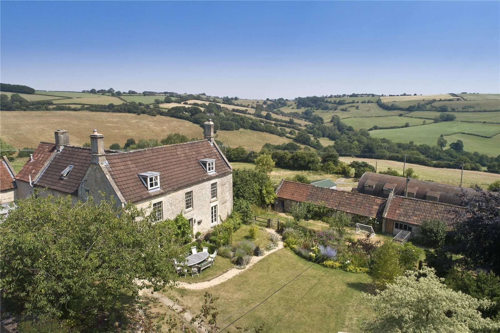 Farmhouse with outbuildings in Bath