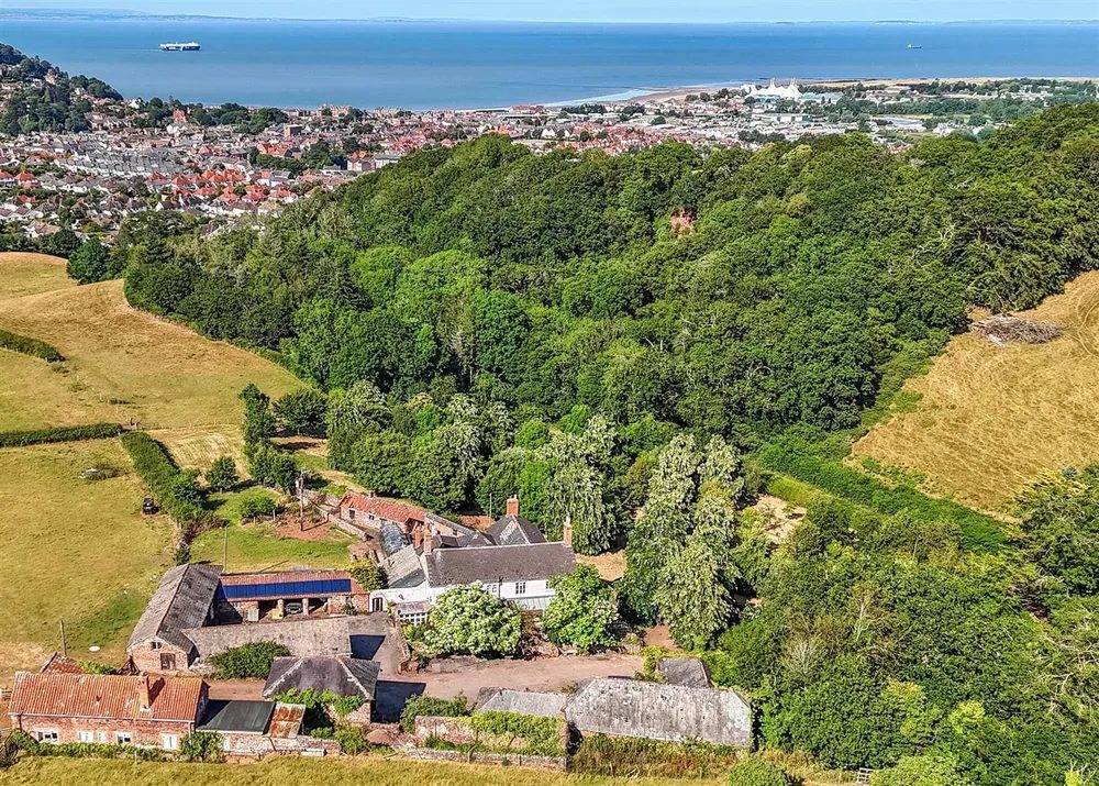 Farmhouse with outbuildings, Minehead