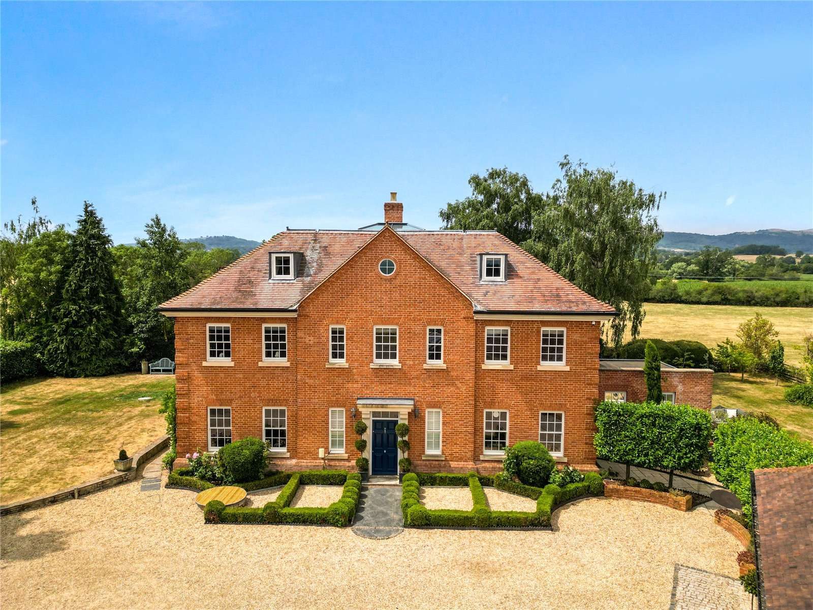 Malvern: house with outbuildings