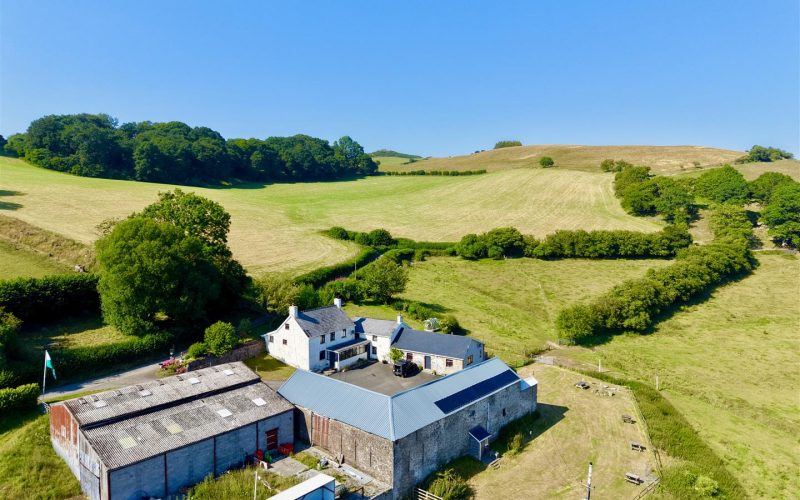 Farmhouse with outbuildings, Brecon