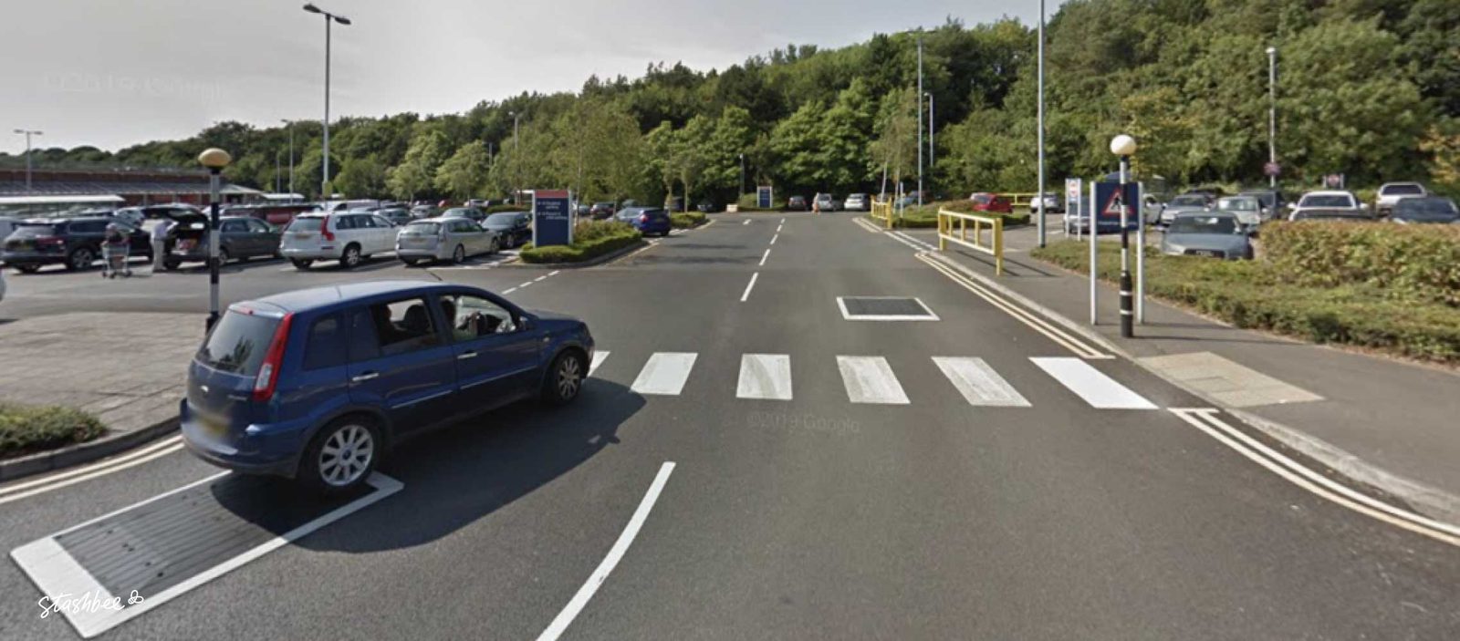 Parking at Sainsbury's Hastings, Sedlescombe Road