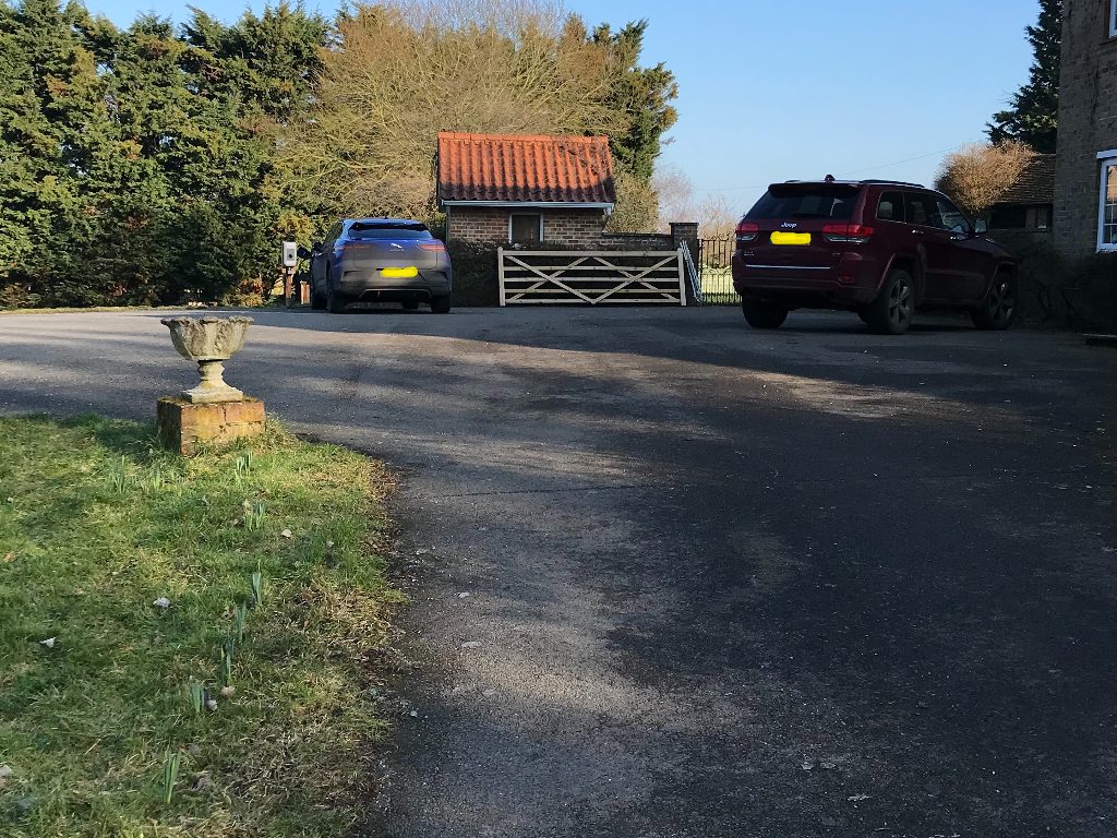 Driveway on Kings Farm Lane