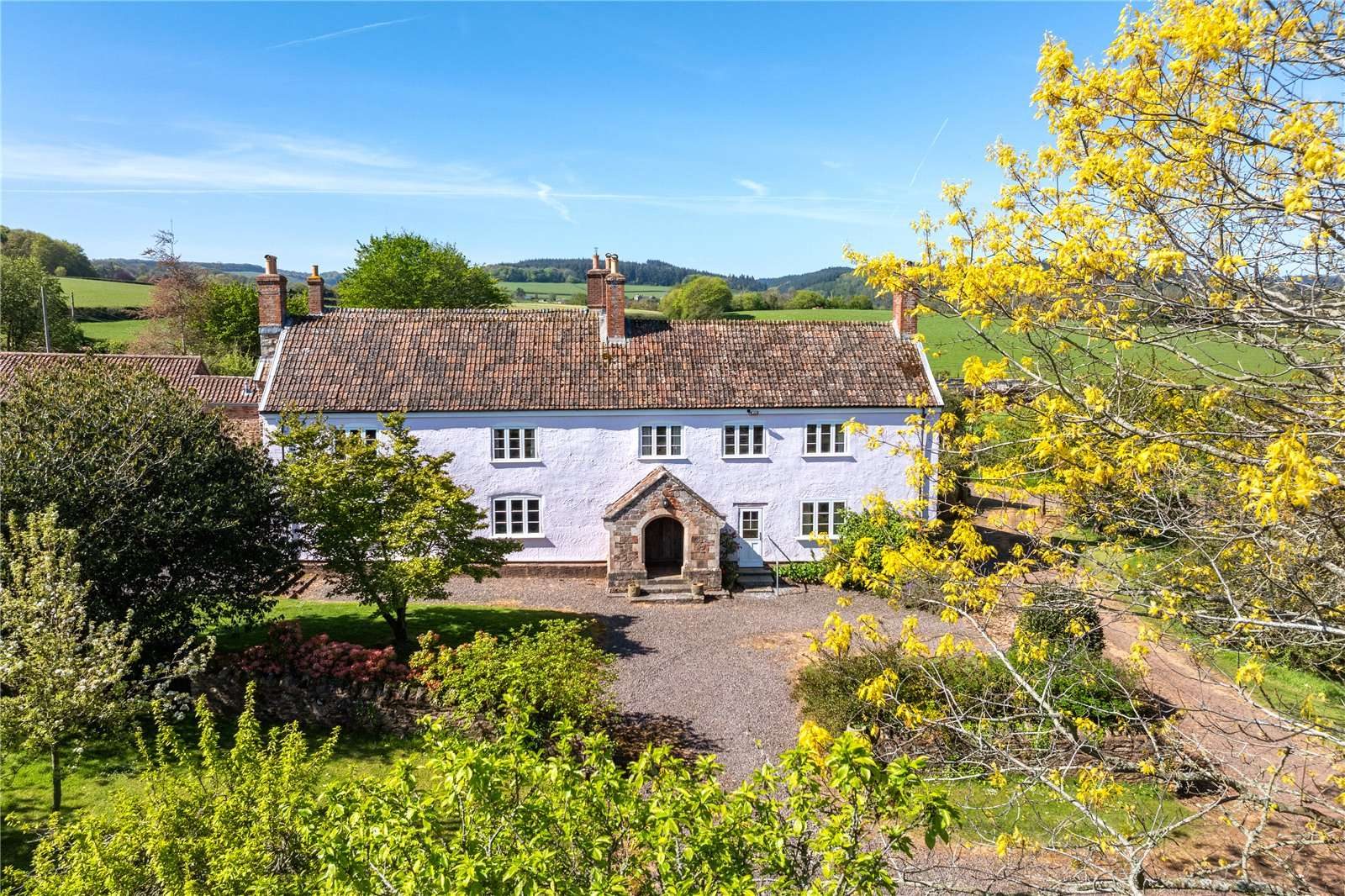 Bridgwater: farmhouse with outbuildings