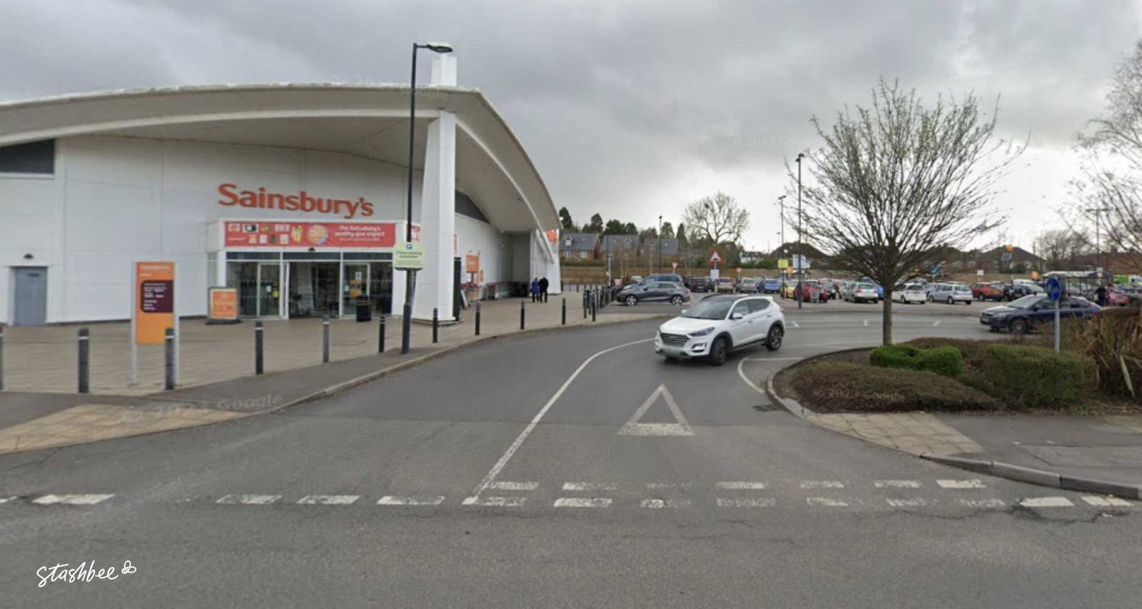 Parking at Sainsbury's Cheltenham, Oakley