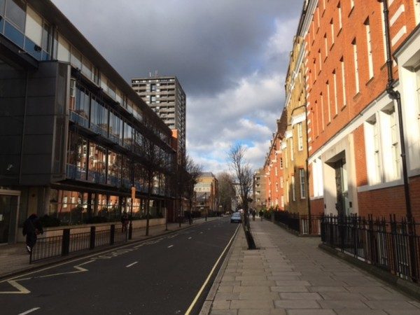 Parking on Regency Street, SW1P