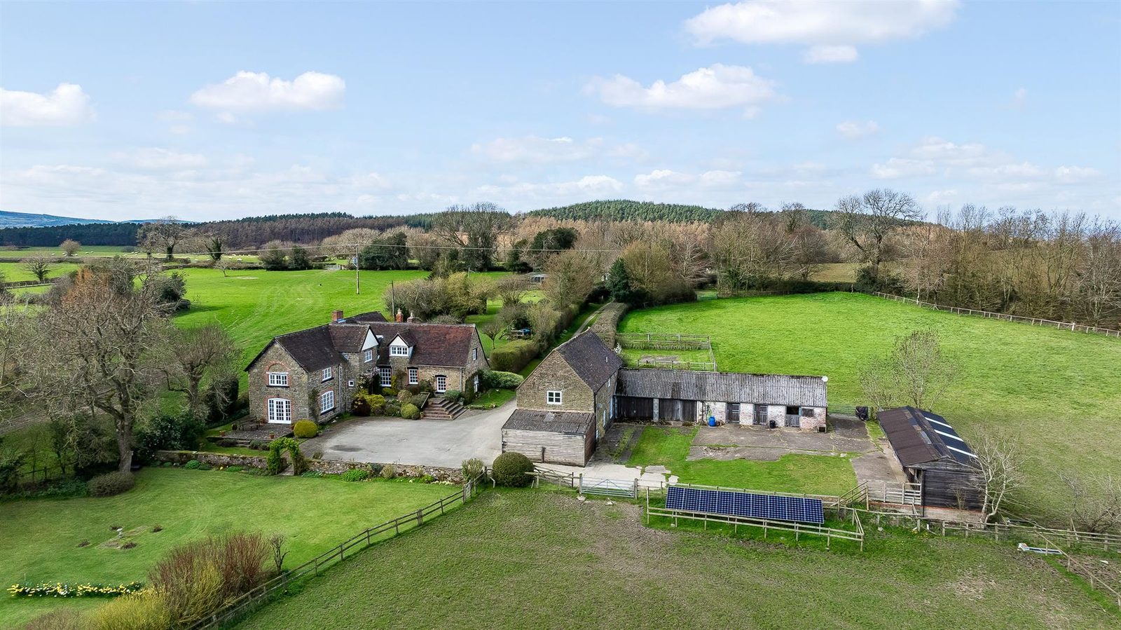 Grade II listed farmhouse, Church Stretton