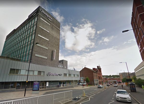 Parking at Hampton By Hilton, S1
