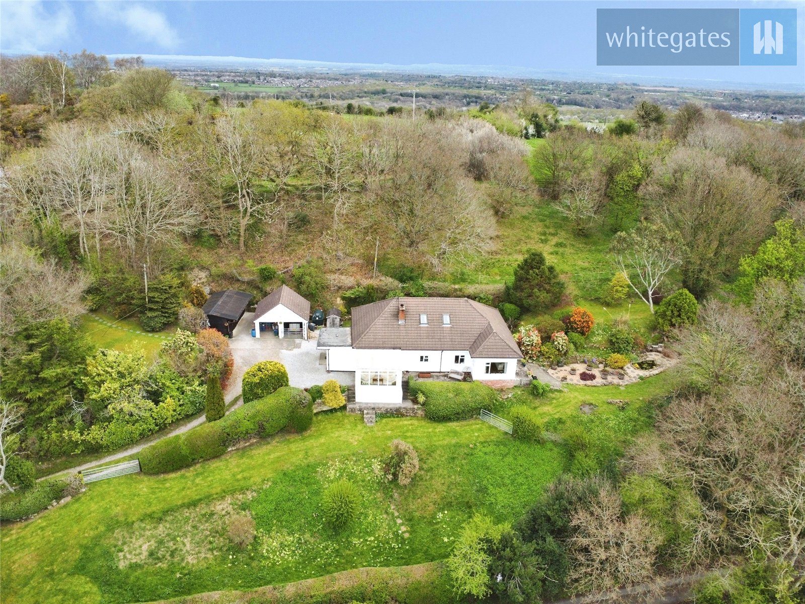 Bungalow with outbuildings, Wrexham