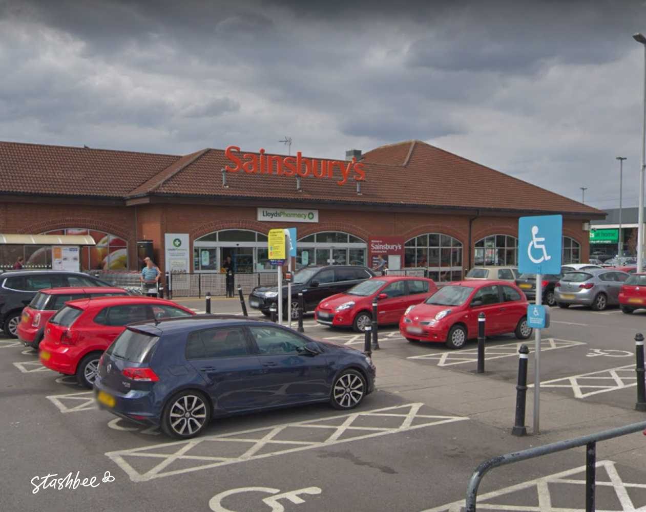 Parking at Sainsbury's Cheltenham, Tewkesbury Road
