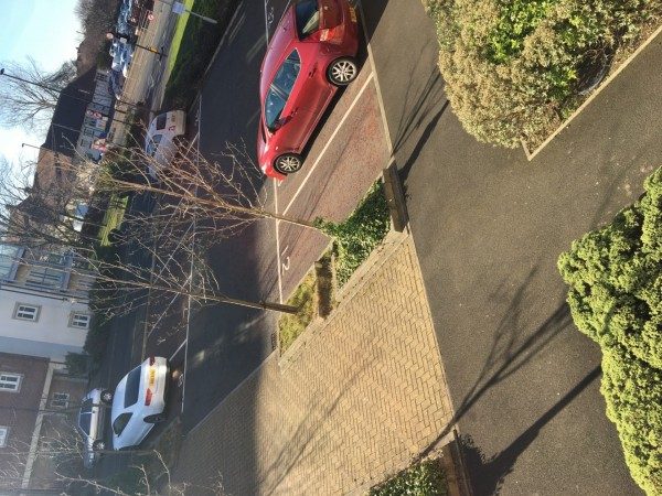 Parking on Charlton Court, NE7