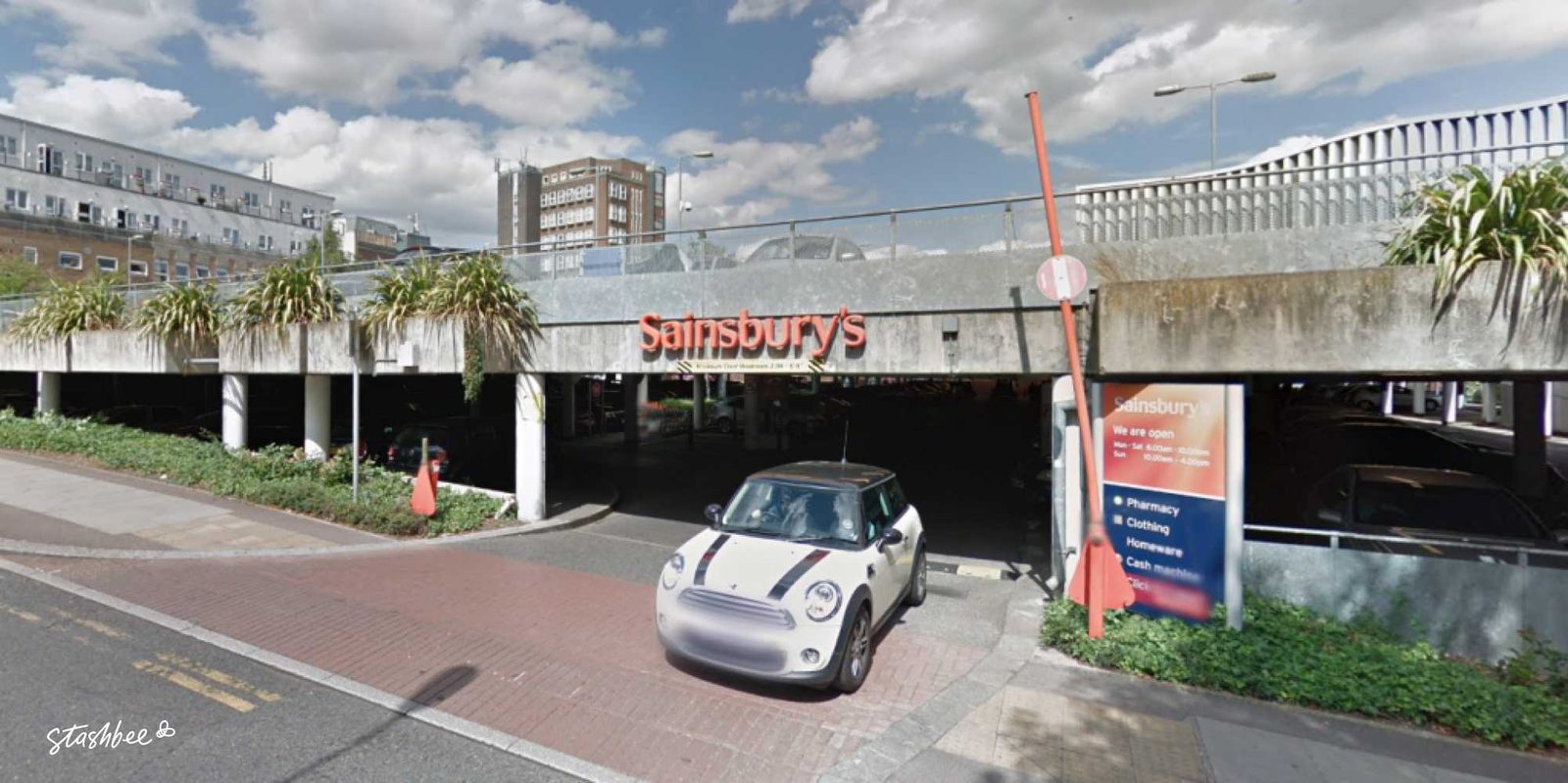 Parking at Sainsbury's Stanmore, London