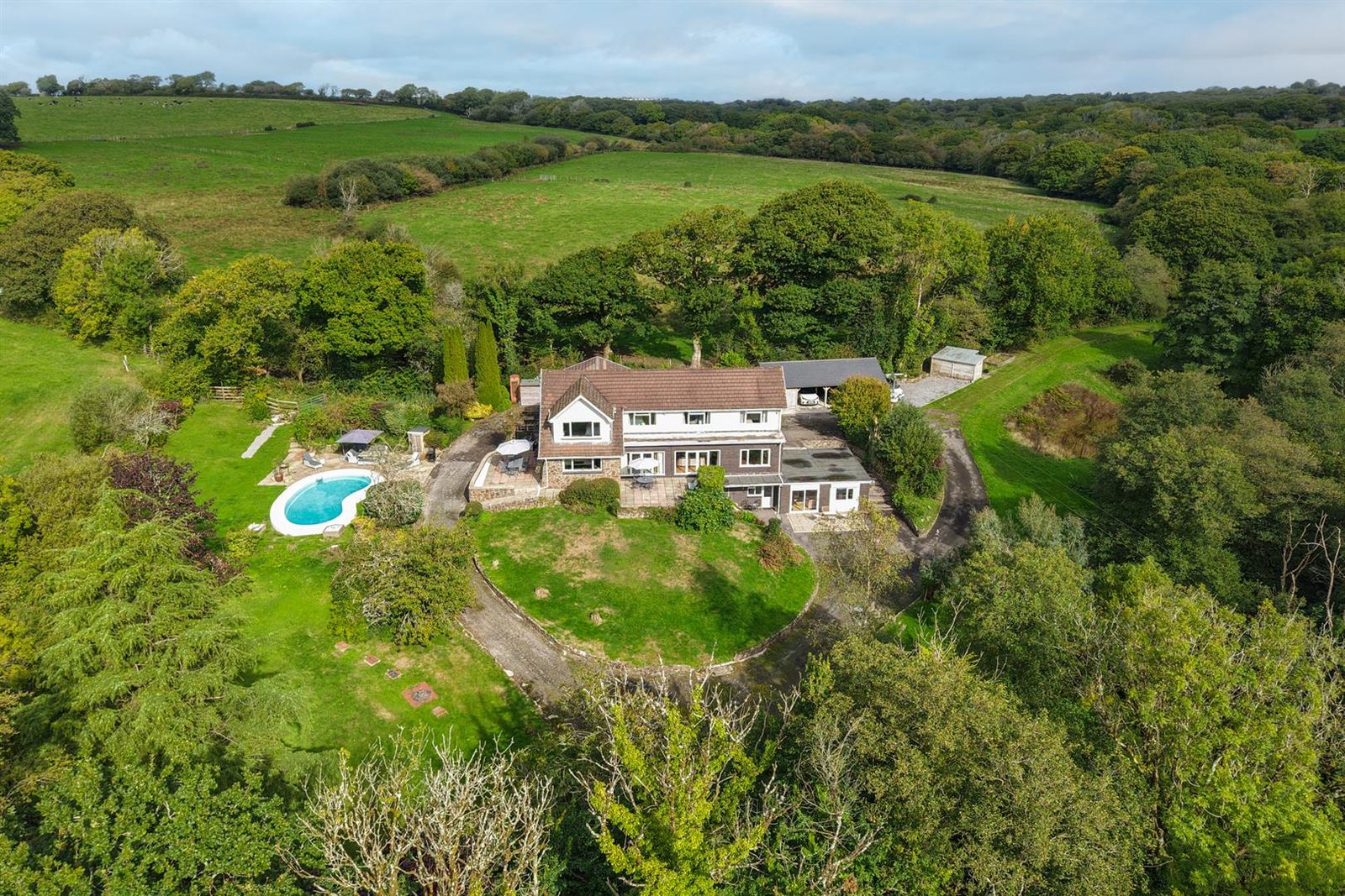 Equestrian with an annexe, Swansea