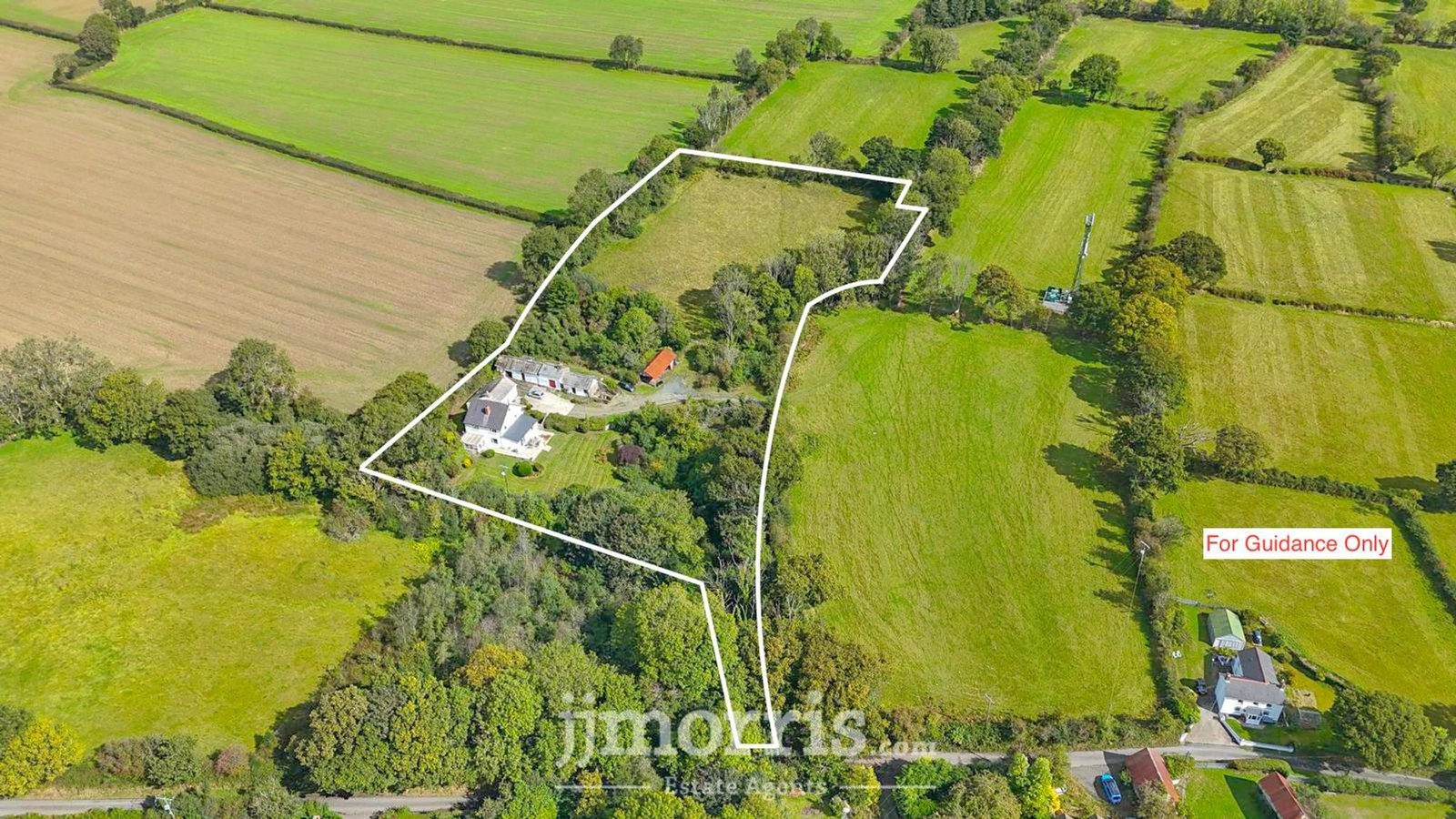 Smallholding with outbuildings in Newcastle Emlyn