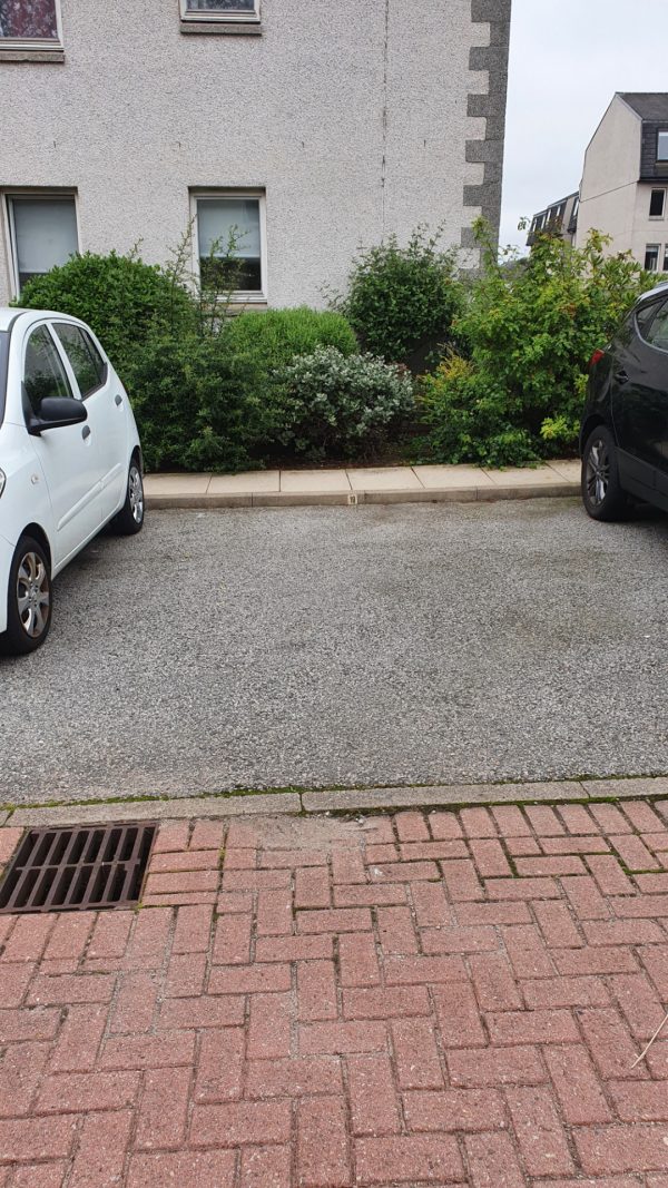 Parking on Gairn Terrace, AB10