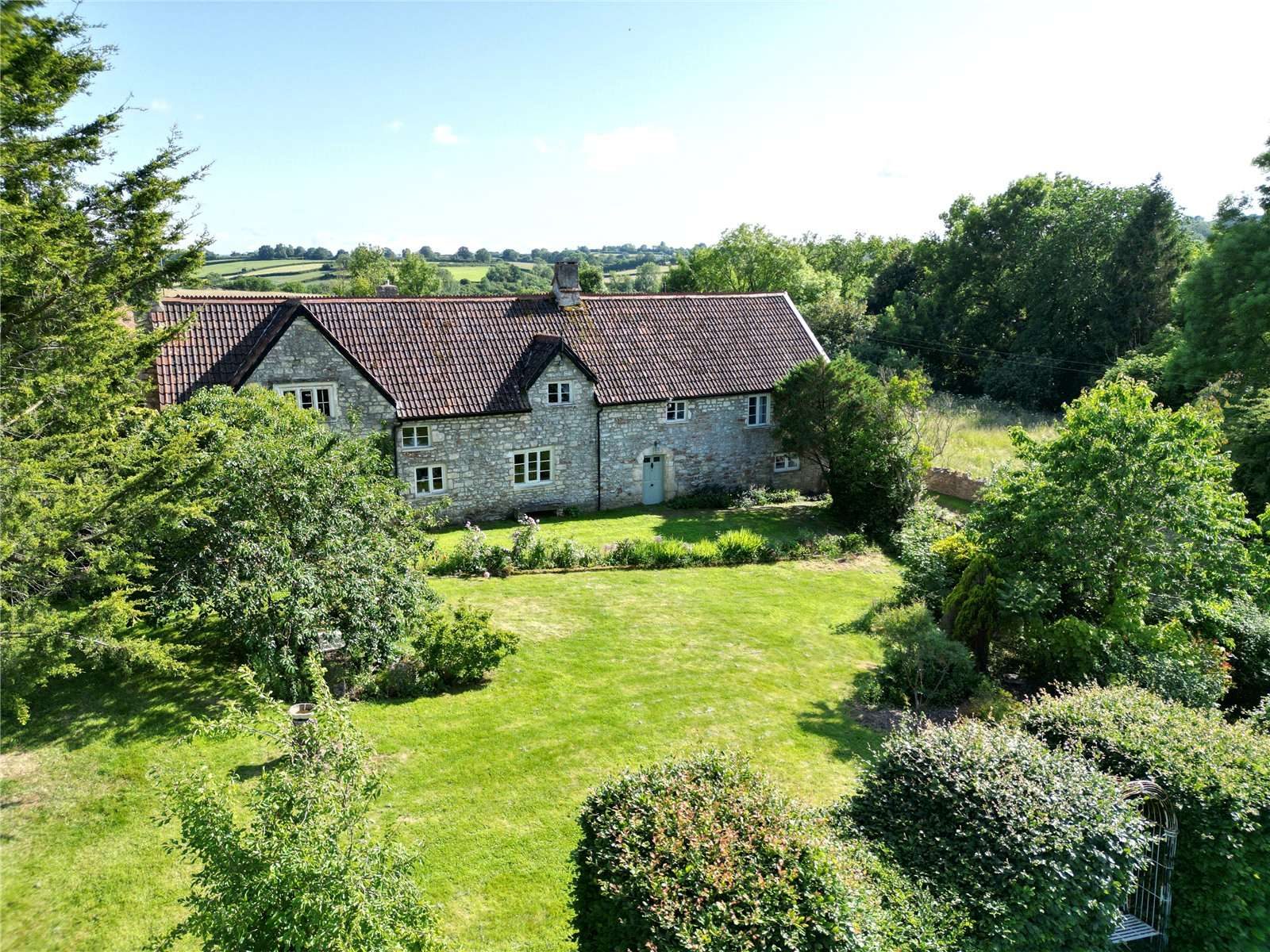 North Somerset: period farmhouse