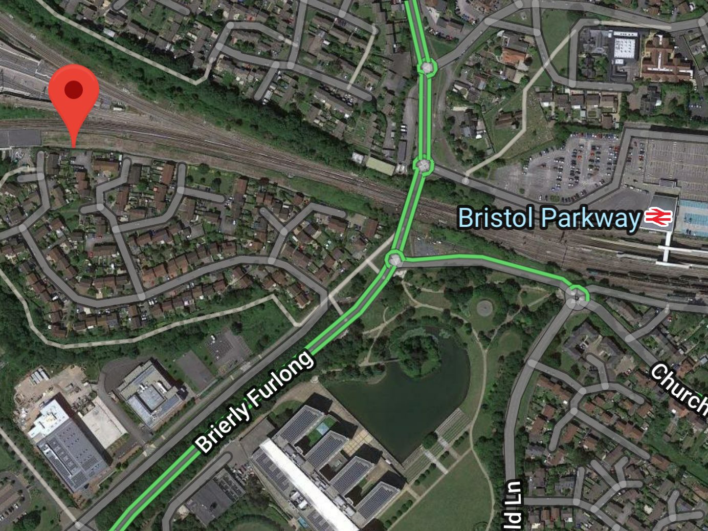 Allocated Space on New Road