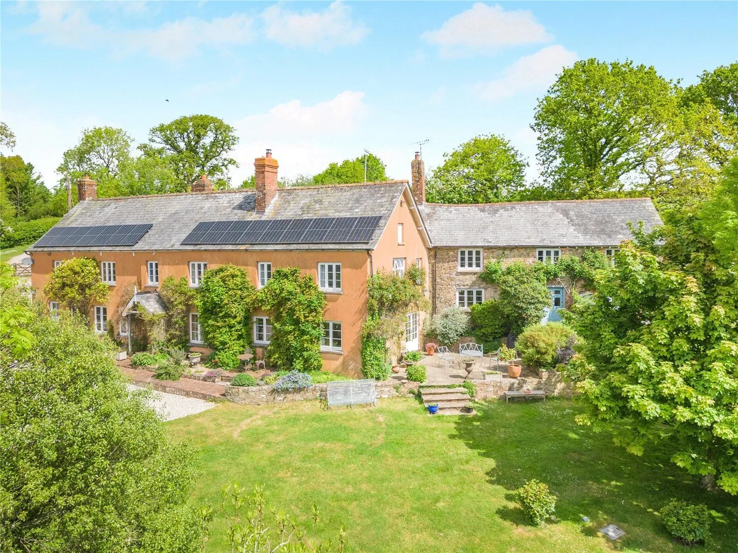 Exeter: farmhouse with outbuildings
