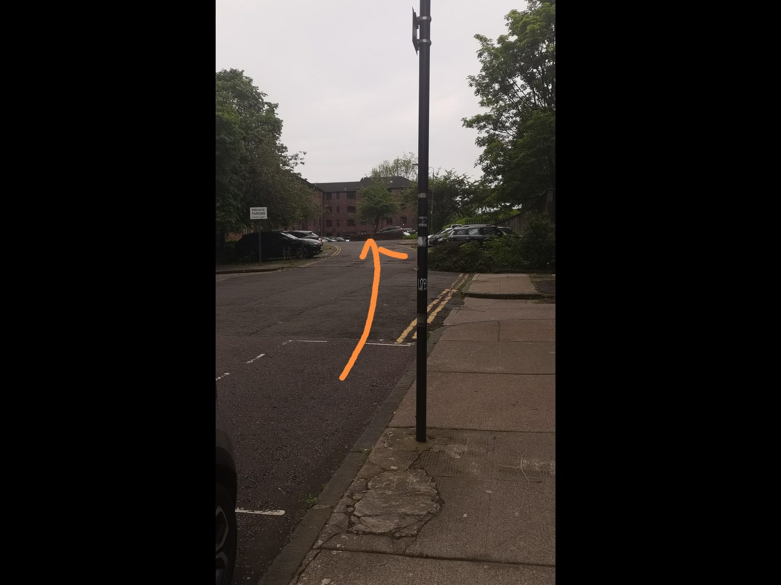 Driveway on Hanover Court